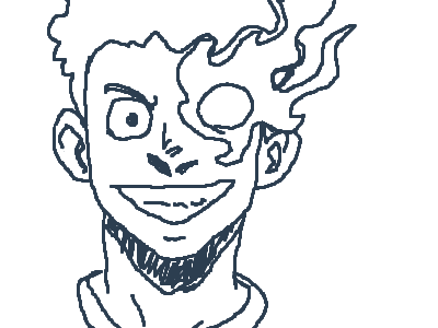 People in the style of blue lock