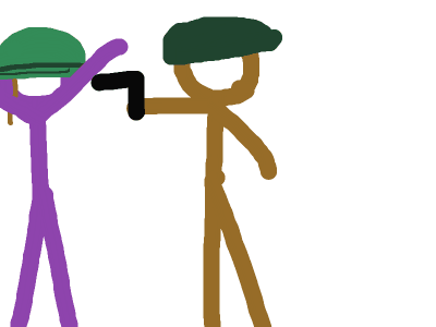 The stick man war